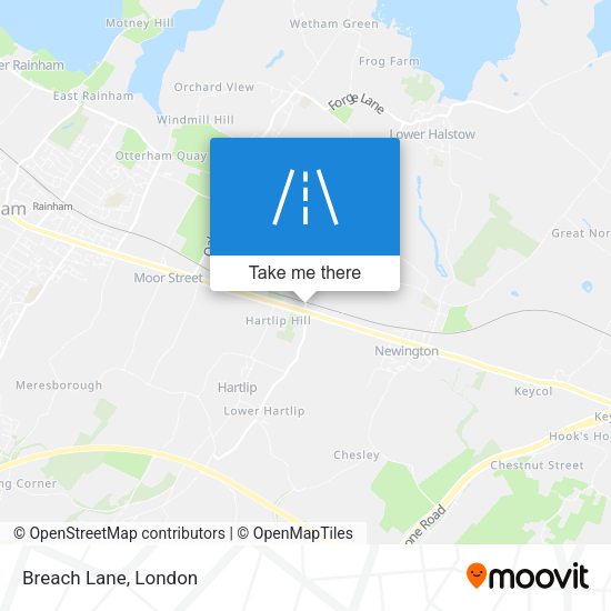 Breach Lane map
