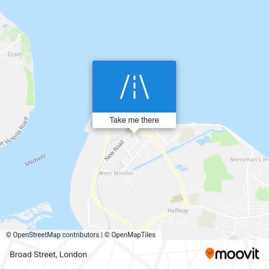 Broad Street map