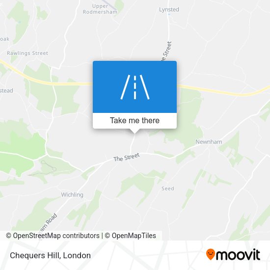 Chequers Hill map