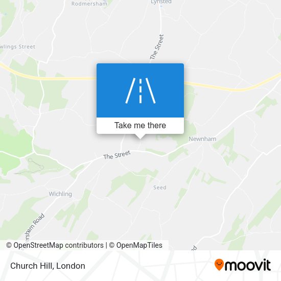 Church Hill map