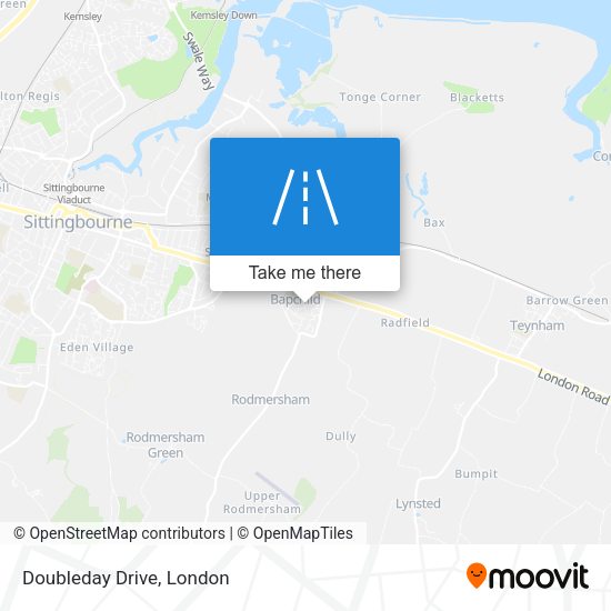 Doubleday Drive map