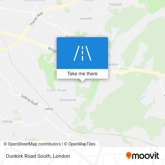 Dunkirk Road South map