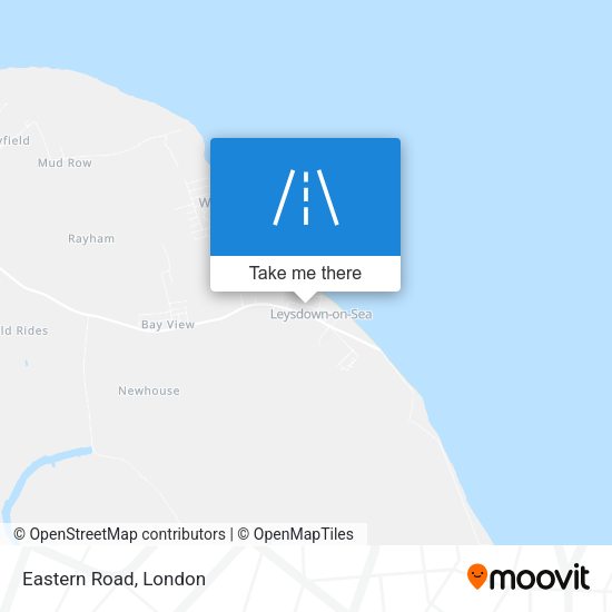 Eastern Road map