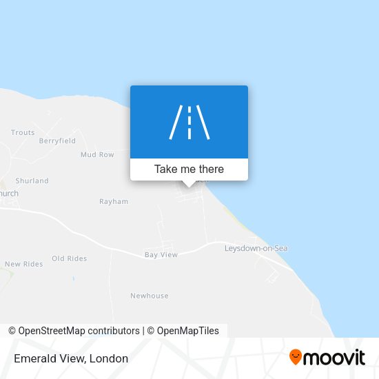 Emerald View map