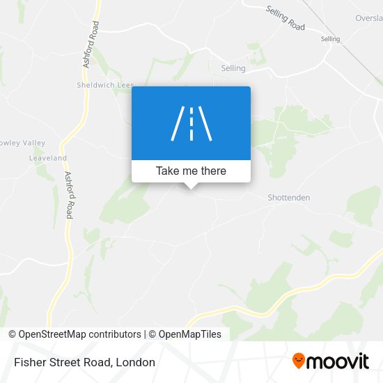 Fisher Street Road map