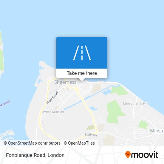 Fonblanque Road map
