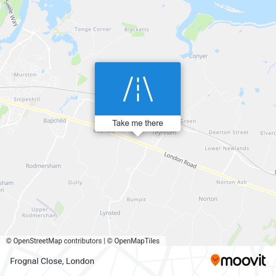 Frognal Close map