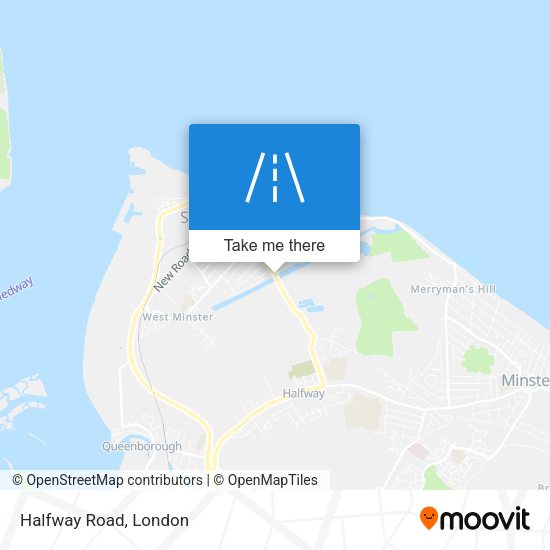 Halfway Road map