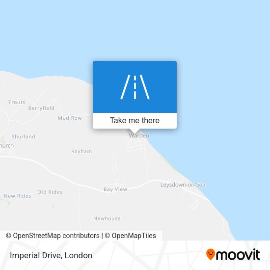 Imperial Drive map