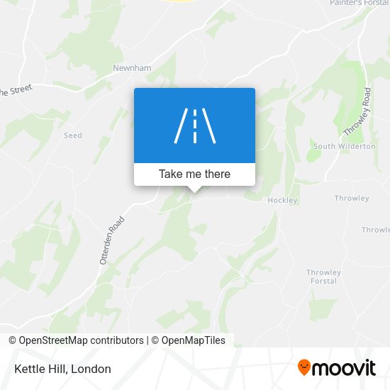 Kettle Hill map