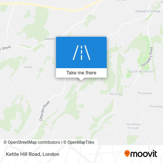 Kettle Hill Road map