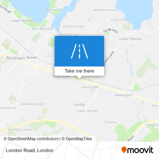 London Road map