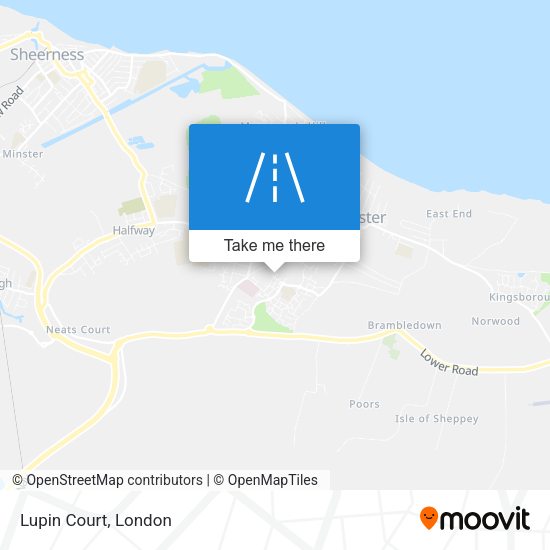 Lupin Court map