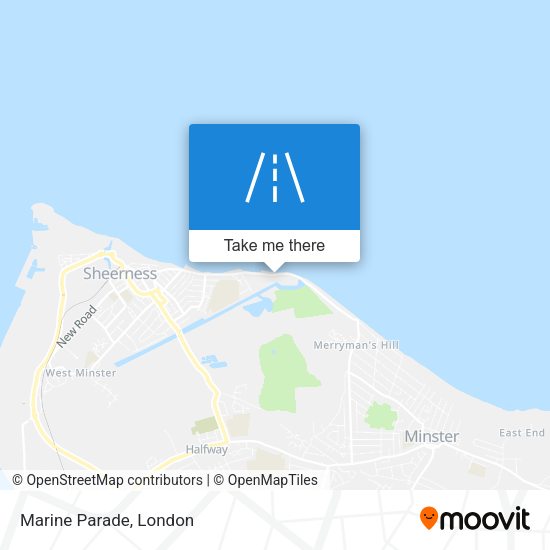 Marine Parade map