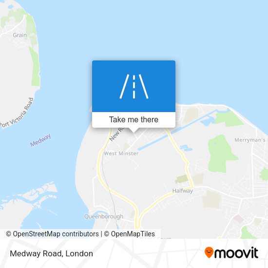 Medway Road map
