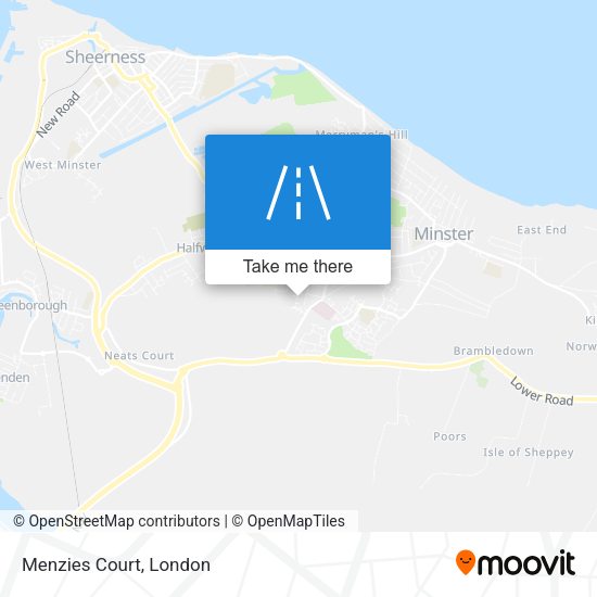 Menzies Court map