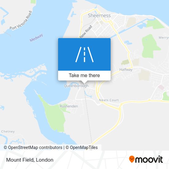 Mount Field map