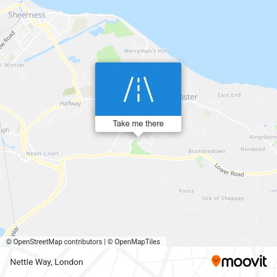 Nettle Way map