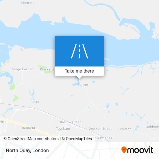 North Quay map