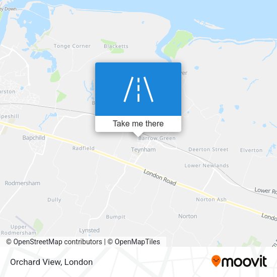Orchard View map