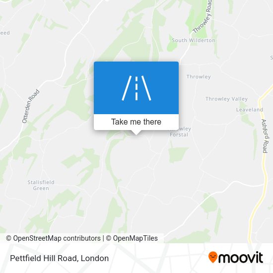 Pettfield Hill Road map
