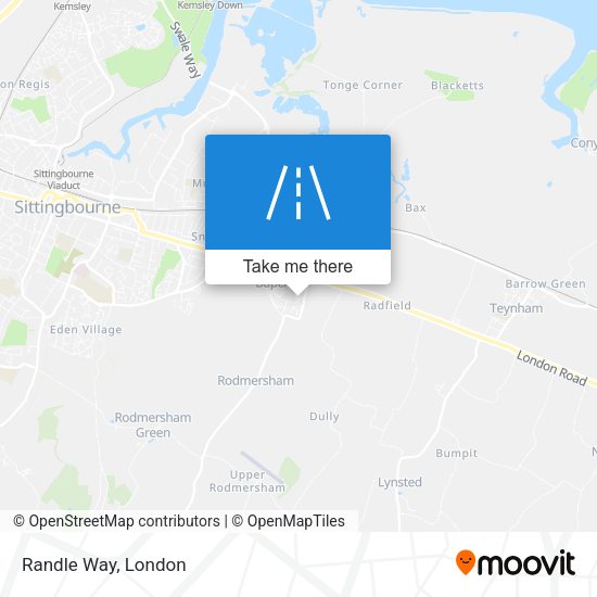 Randle Way map