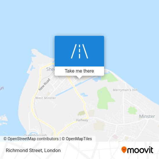 Richmond Street map