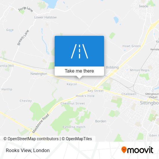 Rooks View map
