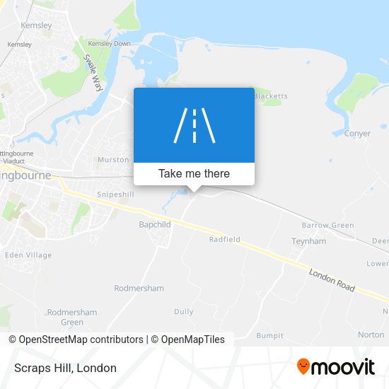 Scraps Hill map
