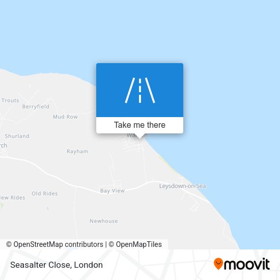 Seasalter Close map