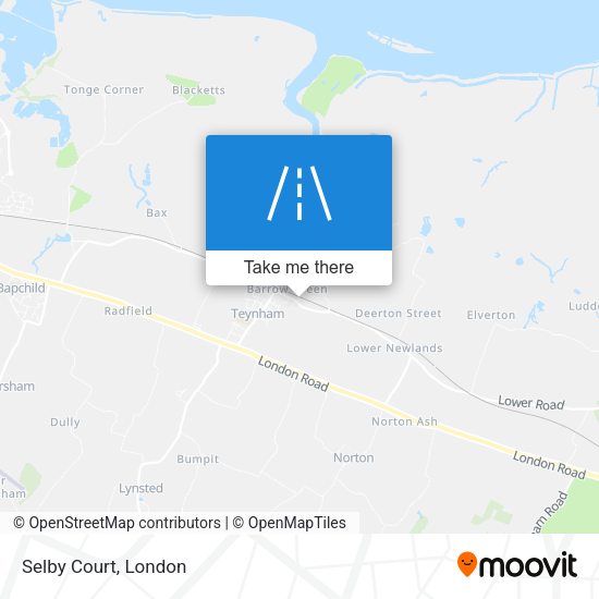 Selby Court map