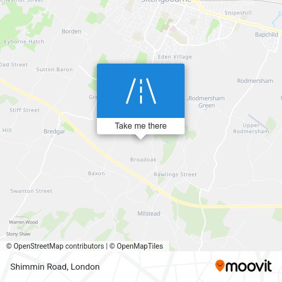 Shimmin Road map