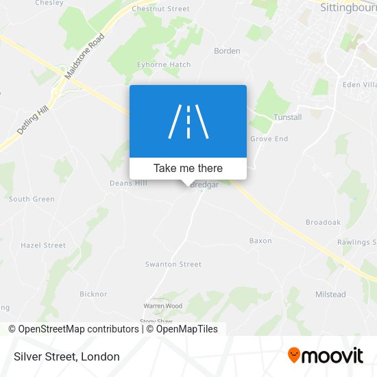 Silver Street map