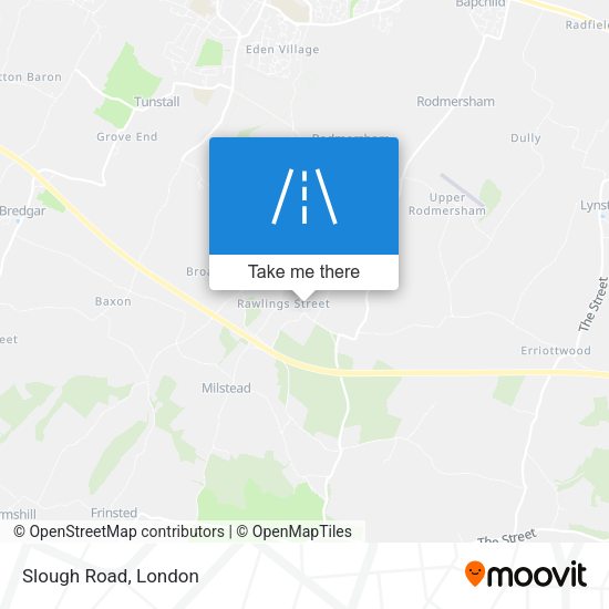 Slough Road map