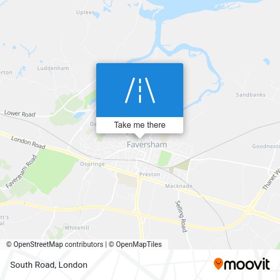 South Road map