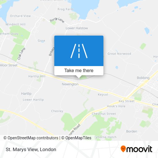 St. Marys View map