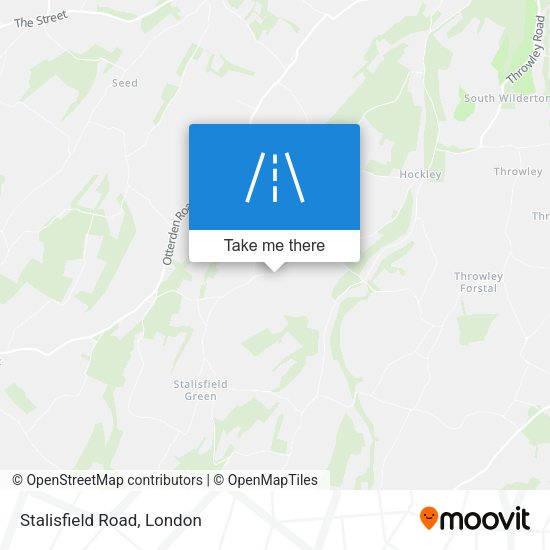 Stalisfield Road map