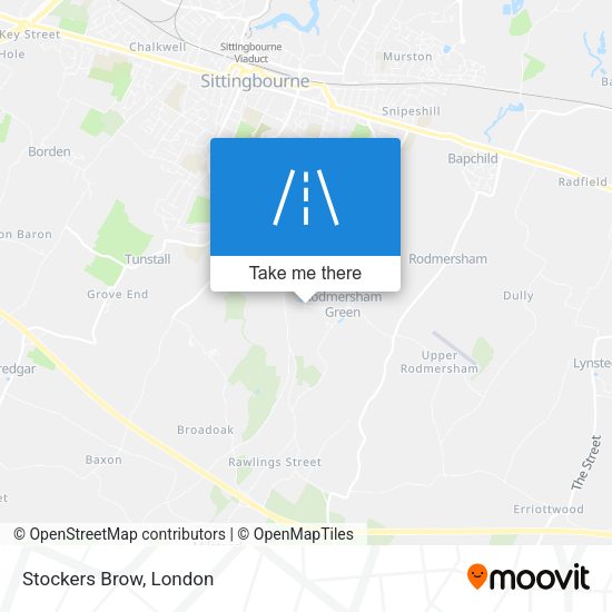 Stockers Brow map