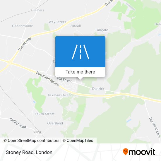 Stoney Road map