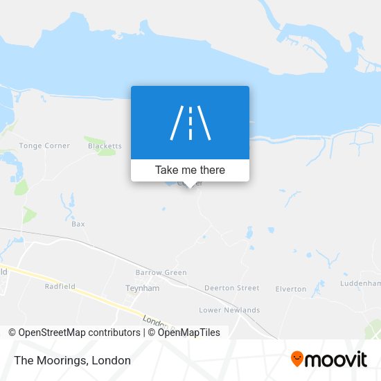 The Moorings map