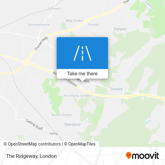The Ridgeway map