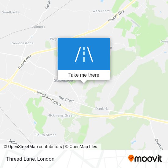 Thread Lane map