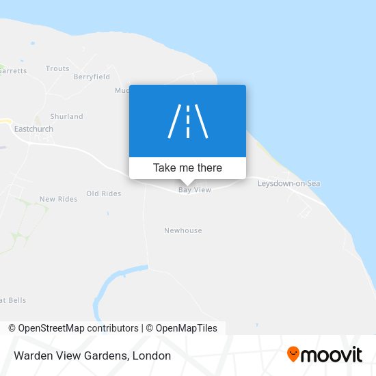 Warden View Gardens map