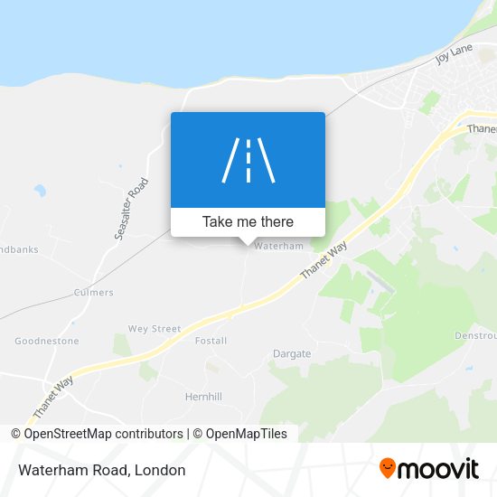 Waterham Road map