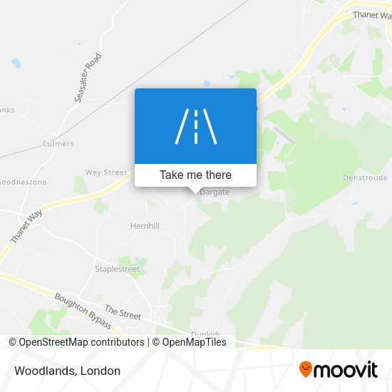 Woodlands map