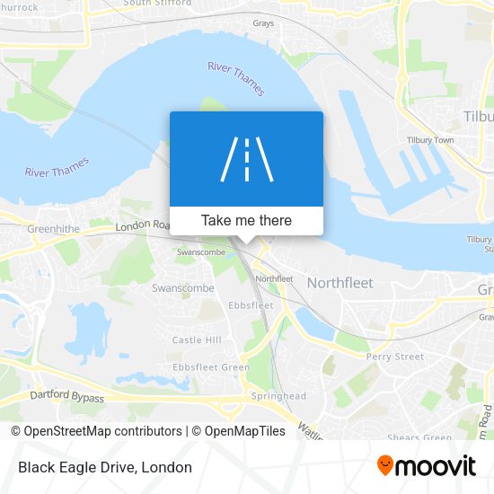 Black Eagle Drive map