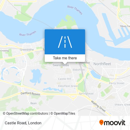 Castle Road map