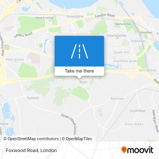 Foxwood Road map