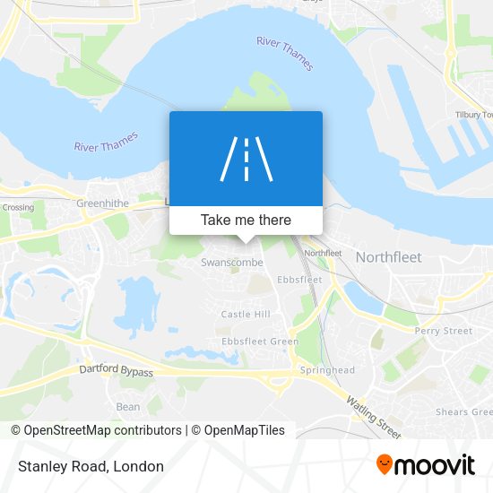 Stanley Road map