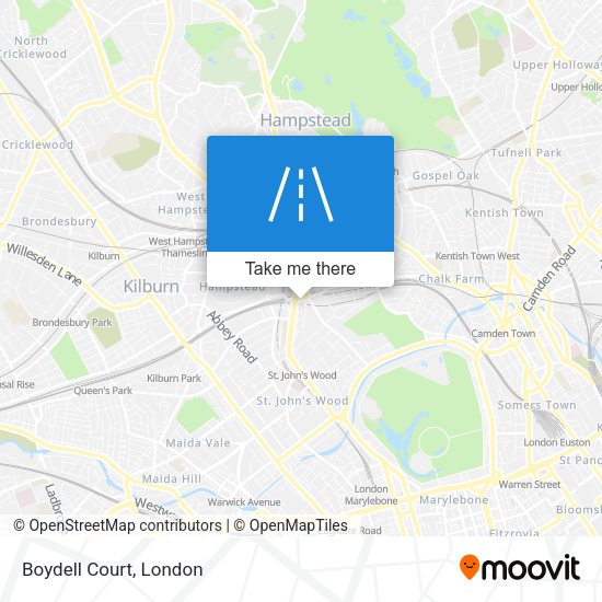 Boydell Court map